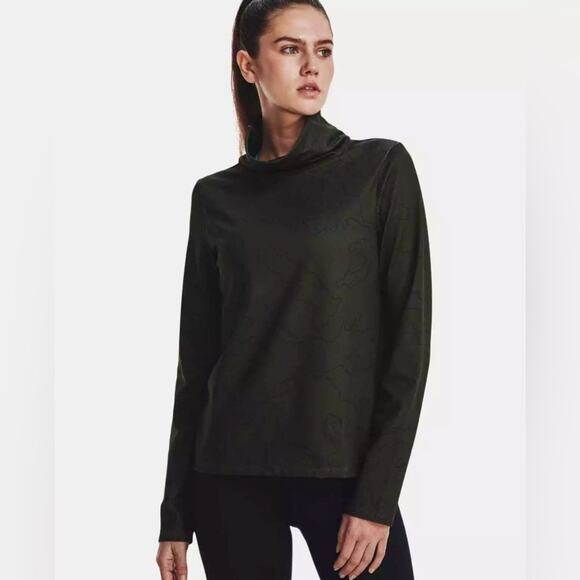 NWT Under Armour Cold Weather
Green Funnel Neck Top Women's
Small (1375832-310) - Picture 2 of 16
